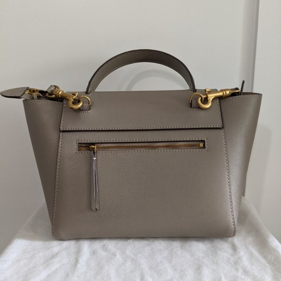 Leather Belt Bag Taupe - Picture 3 of 5